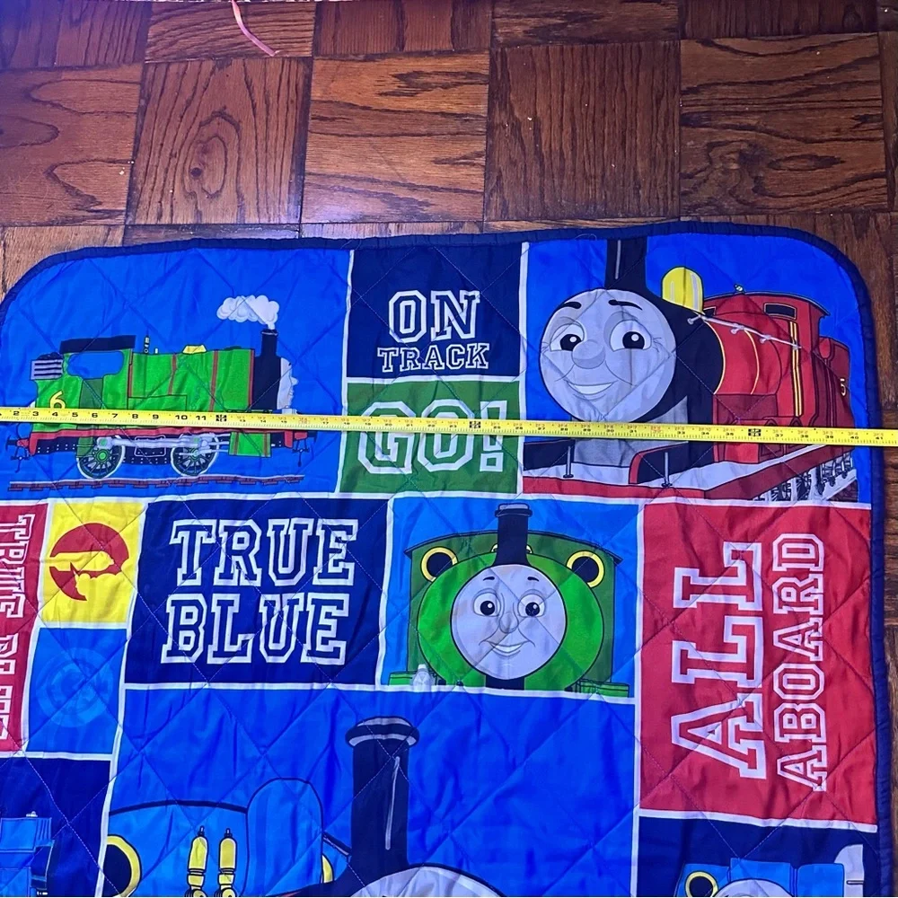 Thomas & Friends Colorful Train Quilt size 41” x 60” Blanket